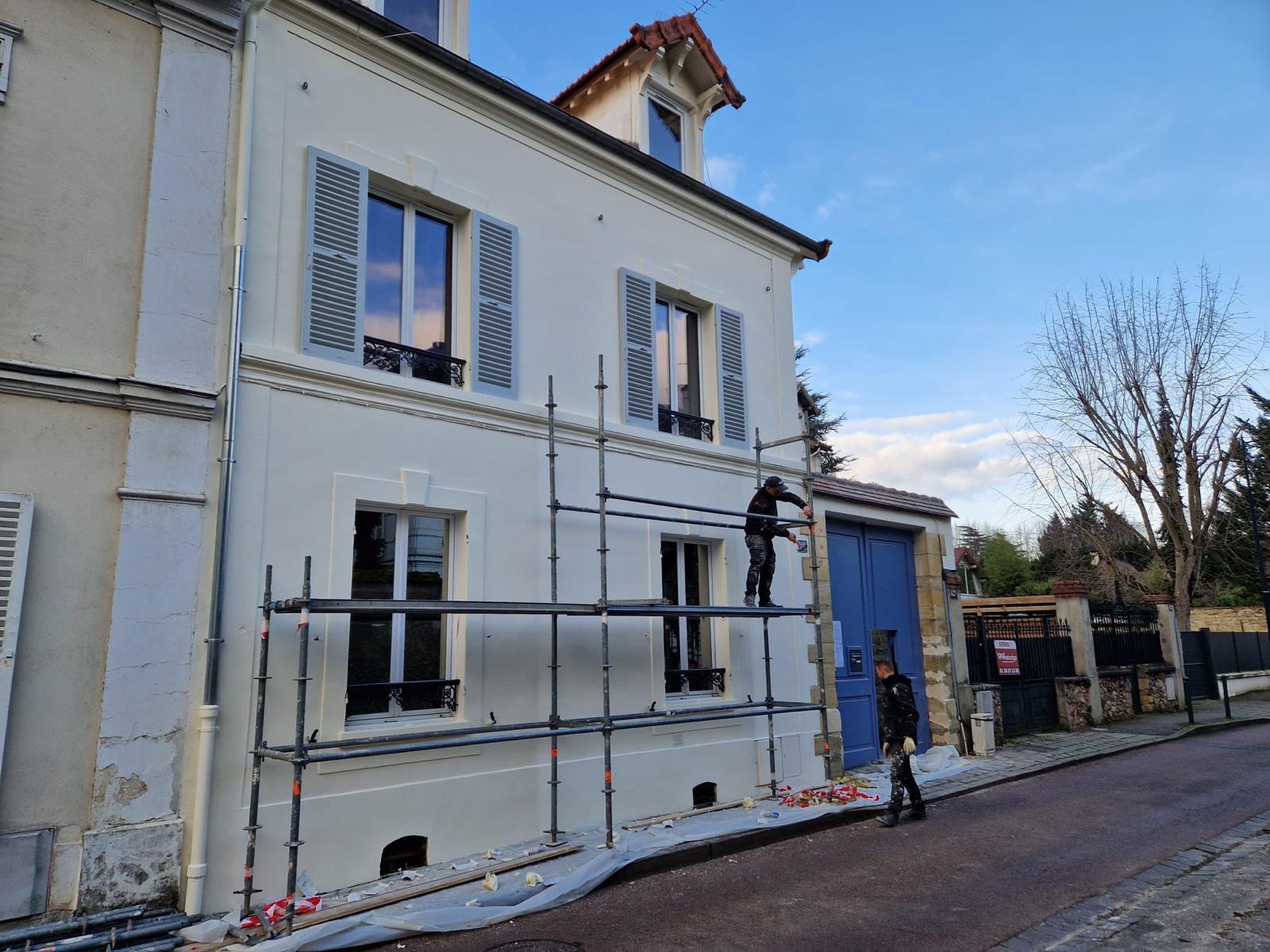 Ravalement de Façade 92 | Enduit Taloché & Chaux | Claude Pro Rénov